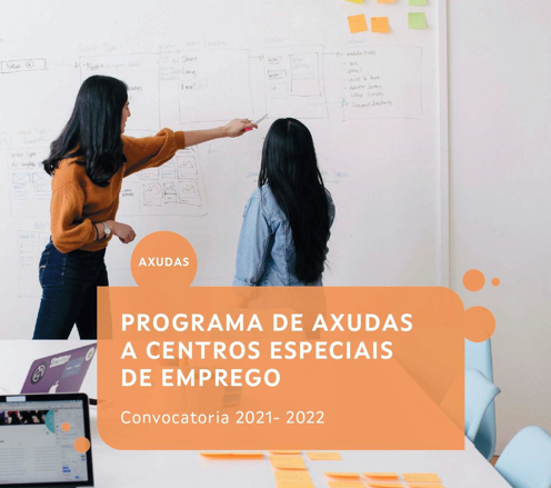 Imaxe asociada a Ayudas a Centros Especiales de Empleo (CEE) 2021-2022 - procedimientos TR341k, TR341E, TR341N e TR341M