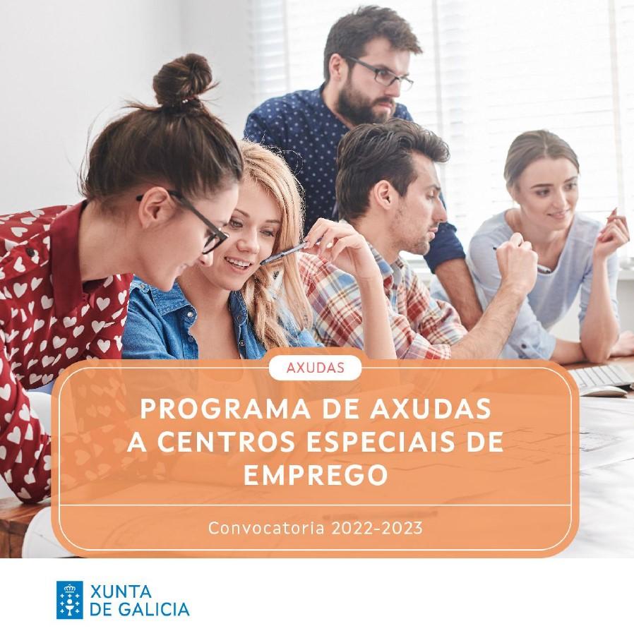 Imaxe asociada a Ayudas a Centros Especiales de Empleo (CEE) 2022-2023 - procedimientos TR341K, TR341E, TR341N y TR341M