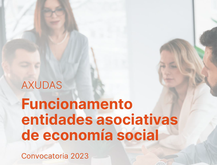 Imaxe asociada a Subvencións para gastos de funcionamento das entidades asociativas de cooperativas, de sociedades laborais, de centros especiais de emprego e de empresas de inserción 2023 (TR802H e TR358D)